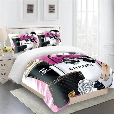 chanel bedding sets fake|designer bedding sets chanel.